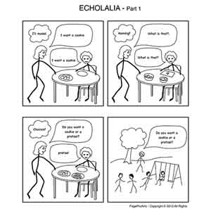 echolalia