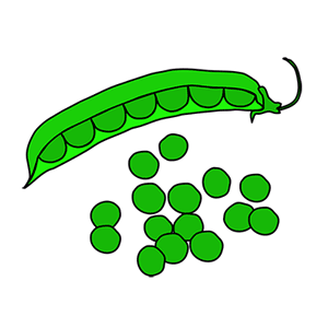 peas